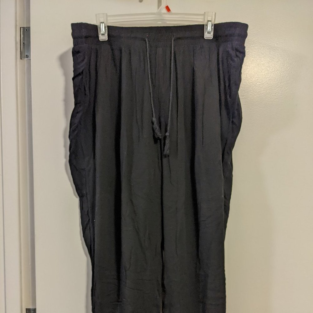 Torrid Crinkle Gauze Swim Cover Up Joggers